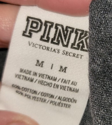 Pink By Victoria's Secret You Cant Sweat With Us Active Muscle Tank Size Medium - Picture 3 of 6