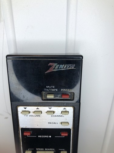Vintage Zenith TV VCR Remote Control As is has not been tested - Picture 2 of 9