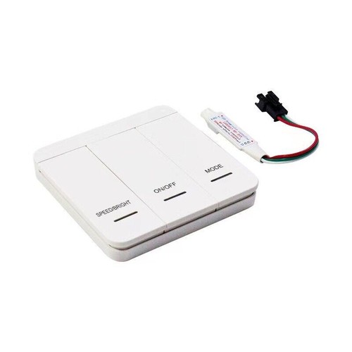 LED Pixel Strip Controller DC 12V 24V RF Wireless Touch Panel For WS2811 WS2812 - Picture 13 of 32