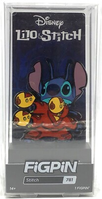 FiGPiN Lilo & Stitch 2021 ECCC Exclusive Stitch #781 Glitter LE1500