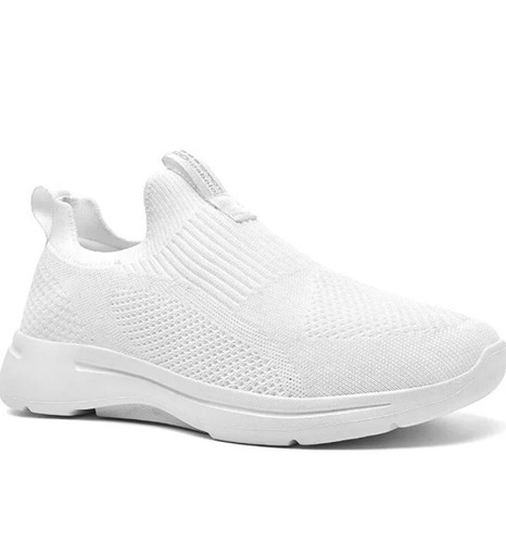 White Kaopabolo Trainers for Womens with Arch Support, Lightweight UK size 9 - Picture 2 of 6