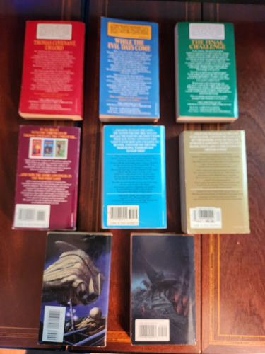 STEPHEN R. DONALDSON LOT OF 8 THOMAS COVENANT 1 & 2 , GAP VINTAGE FANTASY PB - Picture 2 of 3