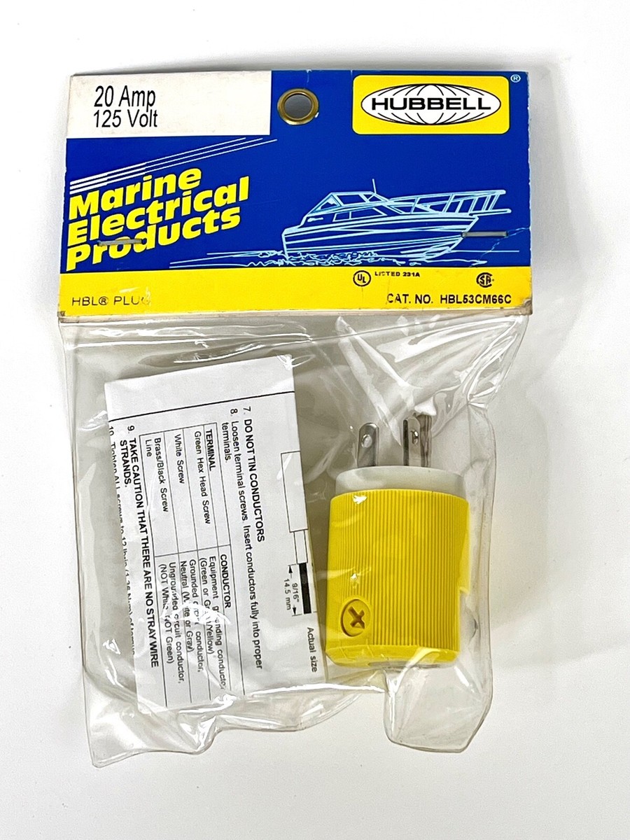 Hubbell 15-Amp-Volt Hi-visibility Yellow 3-Wire Grounding Connector Hubbell 15-Amp-Volt Hi-visibility Yellow 3-Wire Grounding Connector