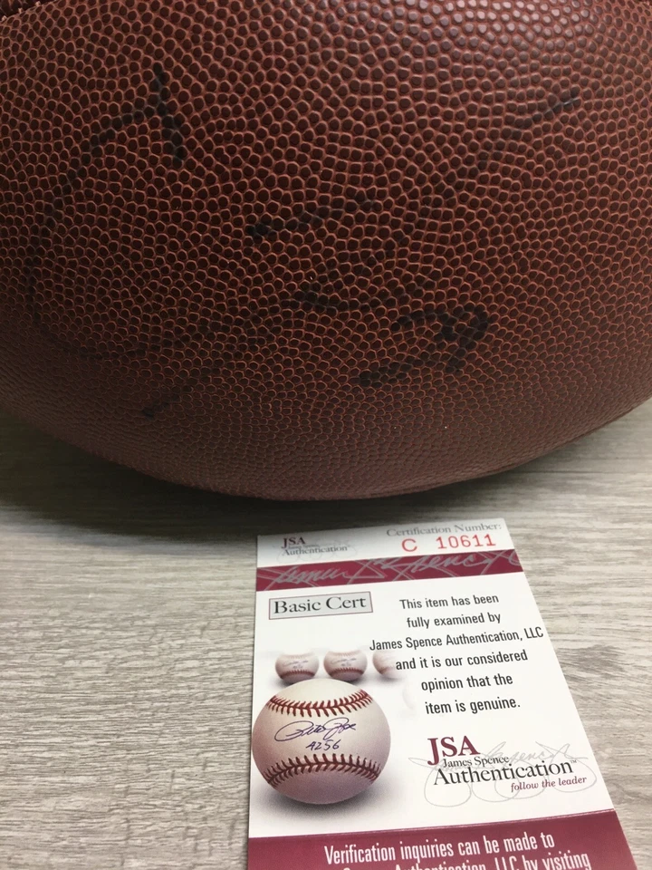 CHESTER TAYLOR, VIKINGOS DE MINNESOTA, OSOS, FIRMADO, AUTOGRAFIADO, FÚTBOL AMERICANO DE LA NFL, CERTIFICADO DE AUTENTICIDAD JSA Foto 2 de 4