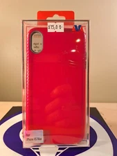 MYBAT CELL PHONE CASE PROTECTOR FOR APPLE IPHONE XS MAX RED