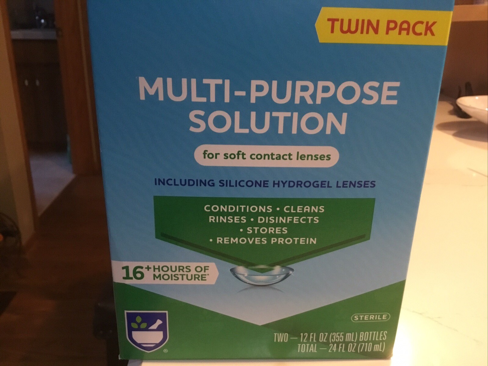 Rite-Aid Multi-Purpose Soft Contact Lens Solution,12 fl oz (
