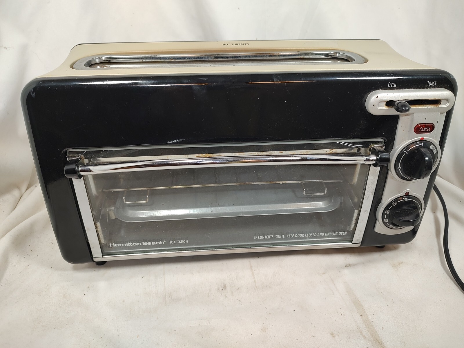 Hamilton Beach Toastation Long Slot Toaster & Oven 22708 Works Great