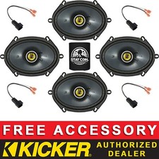 KICKER 46CSC684 6"X8" OEM SPEAKER REPLACEMENT KIT FOR FORD EXPLORER 2006-2010