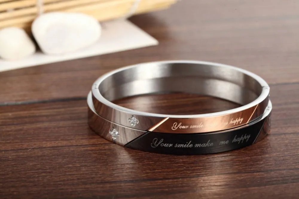 Couple Magnetic Love Bracelet (1 Pair) – TAZindia