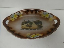  PORCELAIN SOUVENIR PLATE STURT ST BALLARAT AUSTRALIA VICTORIA CHINA CZECH DISH
