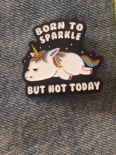 UNICORN-FUNNY SAYING-  ENAMEL PIN- SHIP ALL THE PINS YOU BUY FOR $4.99 NO LIMIT