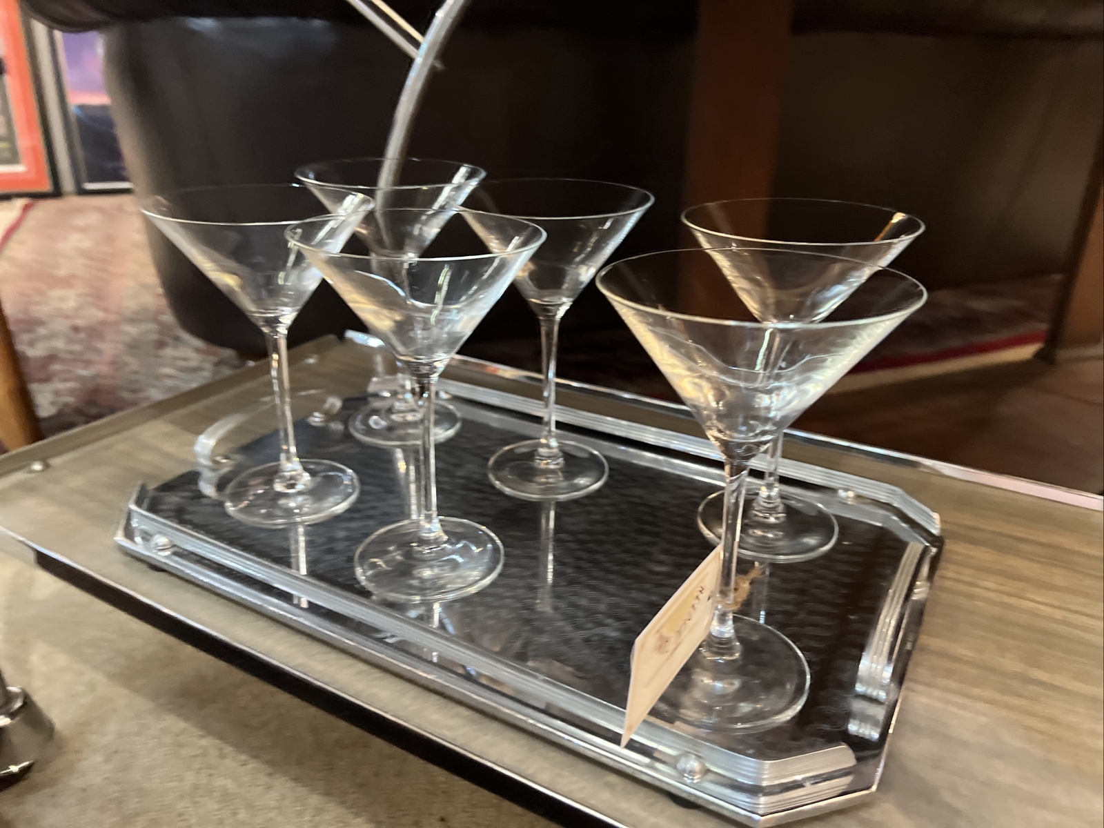 x6 Vintage Martini Glasses eBay