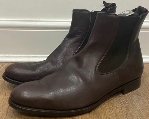 SERGIO ROSSI Menswear Chestnut Brown 