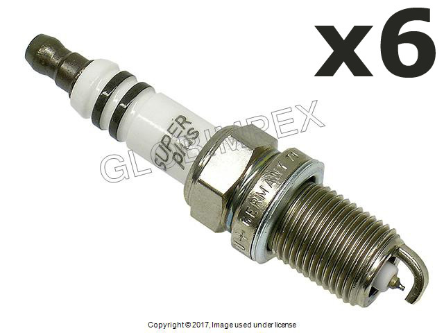 LAND ROVER Freelander 2002-2005 Spark Plug Set of 6 BOSCH  Warranty