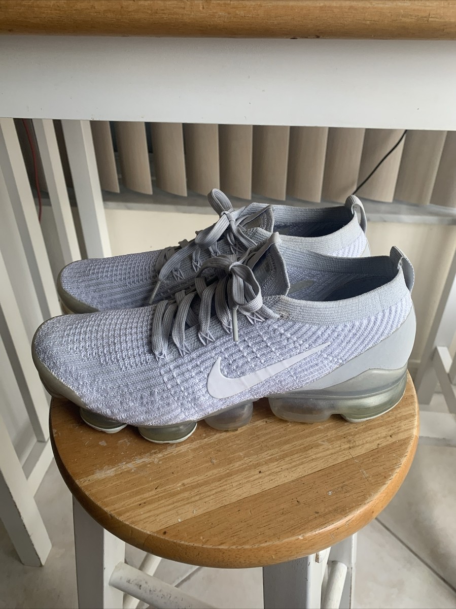 Nike Air VaporMax Flyknit 3 White Pure Platinum AJ6900-102  display picture 3