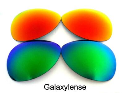 Galaxy Replacement Lenses Für Ray Ban RB3025 Aviator 58mm Polarisiert Grün/Rot