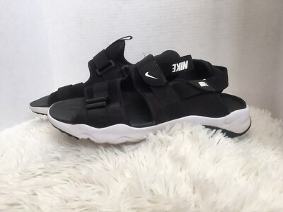 NIKE CANYON SANDAL ブラック/ホワイト サイズ8 NIKE CANYON SANDALS BLACK & WHITE ADJUSTABLE STRAP CW9704