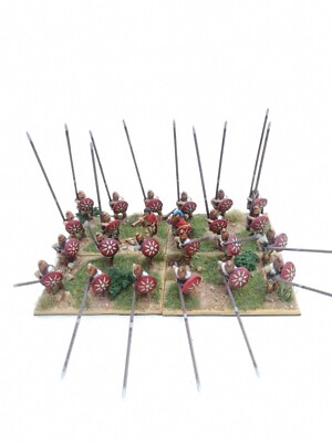 Mazedonische Nachfolger Pikemen Phalanx (griechisch ?) 20 mm schön lackiertes Metall #1