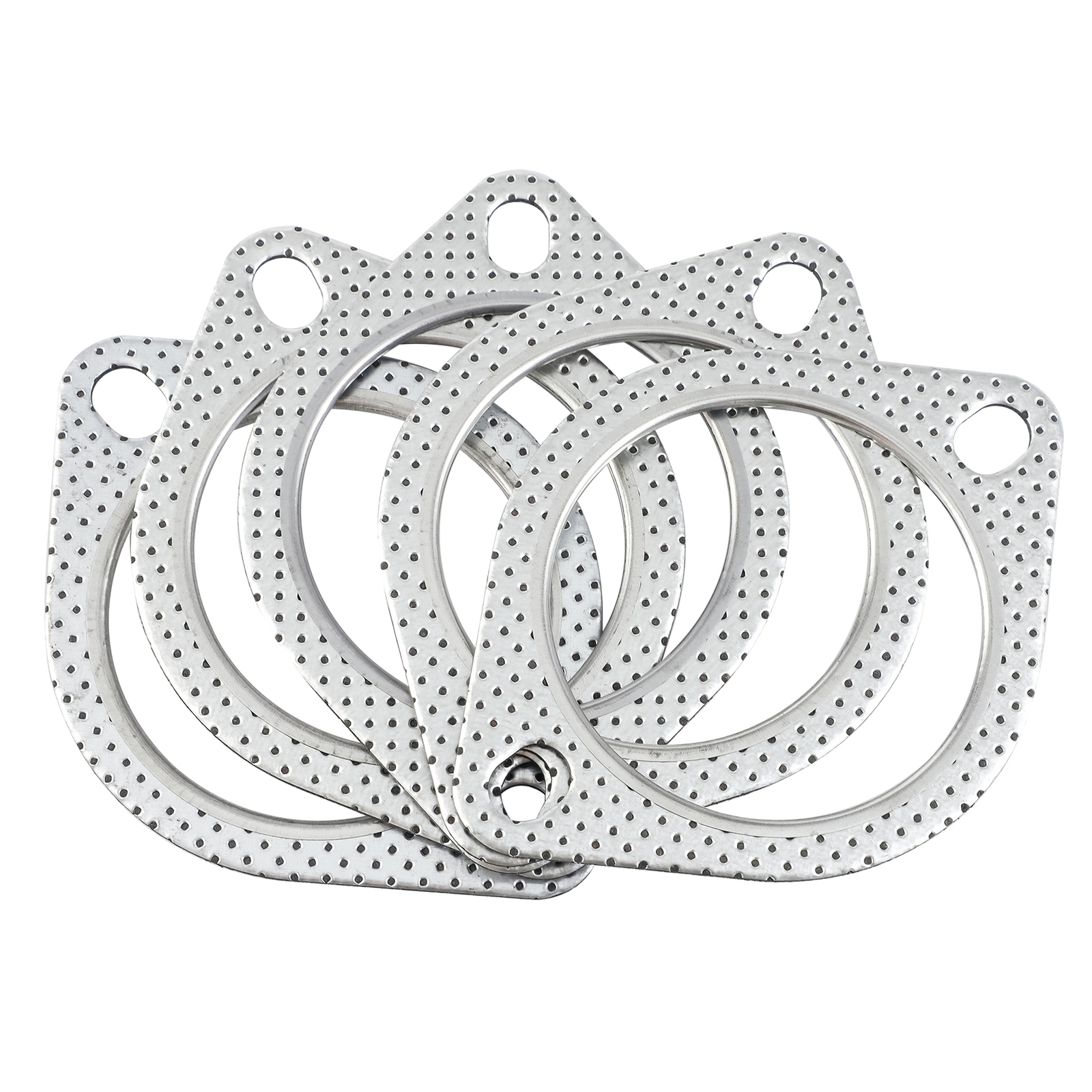 Mr Gasket Aluminum 3in Collector Gasket with Bolts Mr Gasket Aluminum 3in Collector Gasket with Bolts