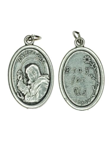 St Padre Pio healing stigmata Italian Saint holy medal blessed oil statue NEW - Picture 4 of 10