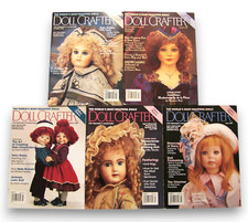 Doll Crafter For Creators Collectors Lot Of 5 Magazines From 1998 1999
