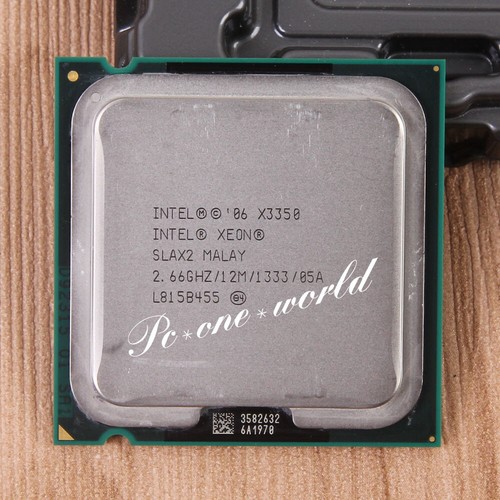 Intel Xeon X3210 X3220 X3230 X3350 X3360 X3370 Quad-Core LGA 775 Processor CPU - Picture 5 of 7