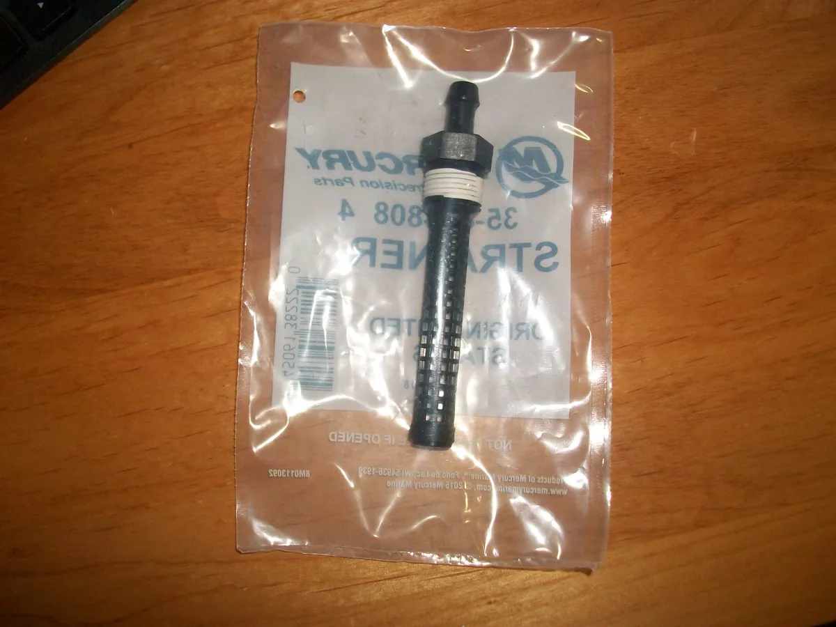 MERCURY OUTBOARD STRAINER 35-8348084 SS FROM 35-826703, OEM, NEW 