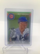 2023 Topps Chrome Platinum Anniversary - #29 Matt Swarmer (RC) Refractor