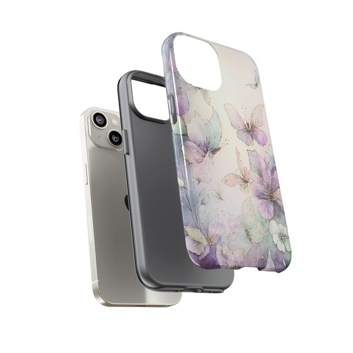 Spring Butterfly Phone Case, Elegant Nature-Inspired Design Cover | X53 - 第 66/272 張圖片