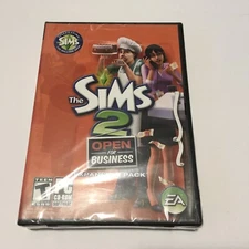 The Sims 2 Open For Business PC Game Expansion Pack 2006 Sealed New