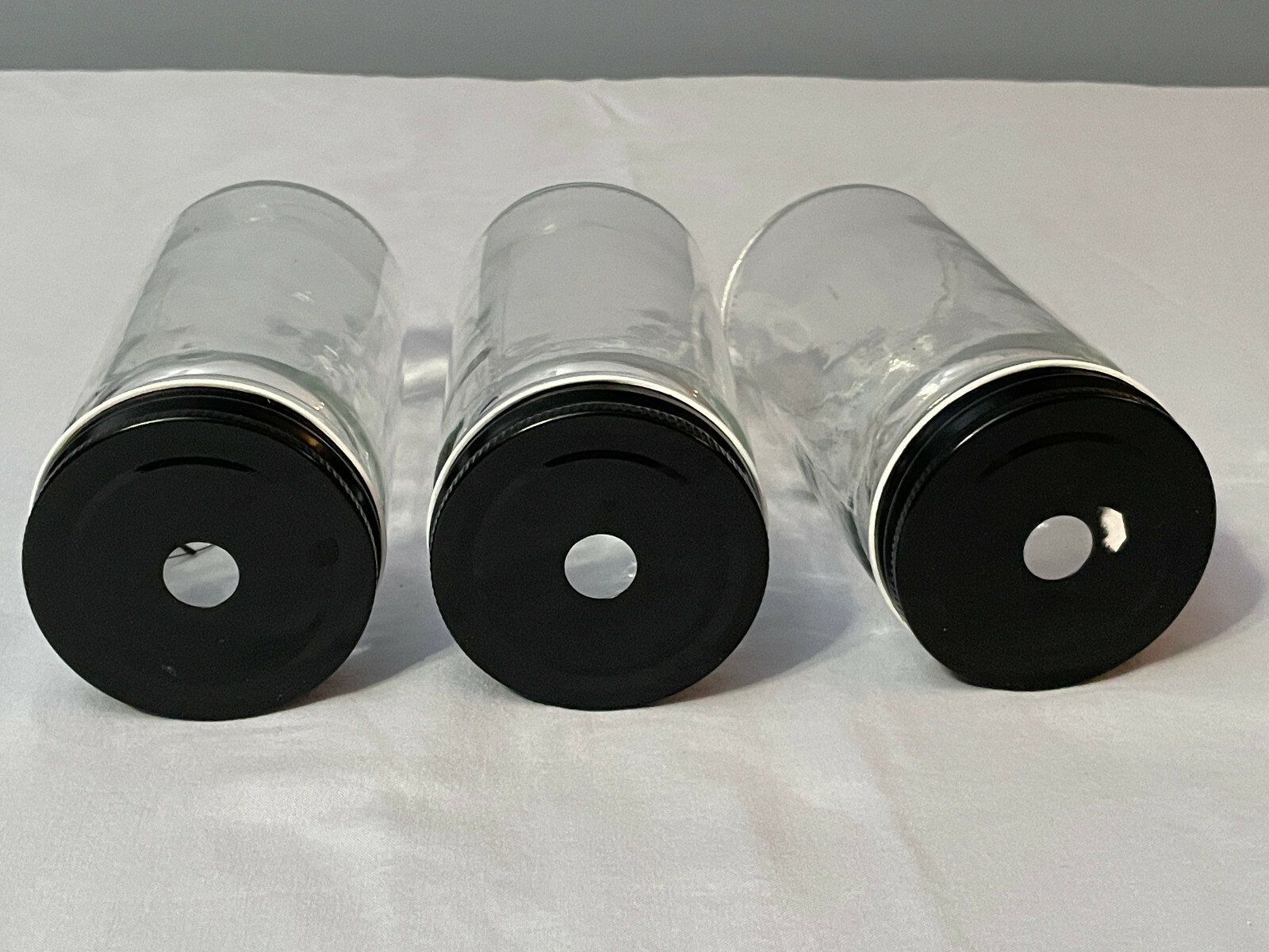 3 Angry Birds Bearology USA Jay Jake Jim Ribbed Clear Glass Drinking Glass + Lid - Picture 3 of 6