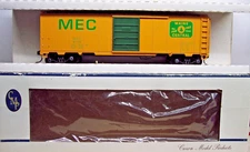 CMP WEAVER O SCALE MEC MAINE CENTRAL BOX CAR  2 RAIL
