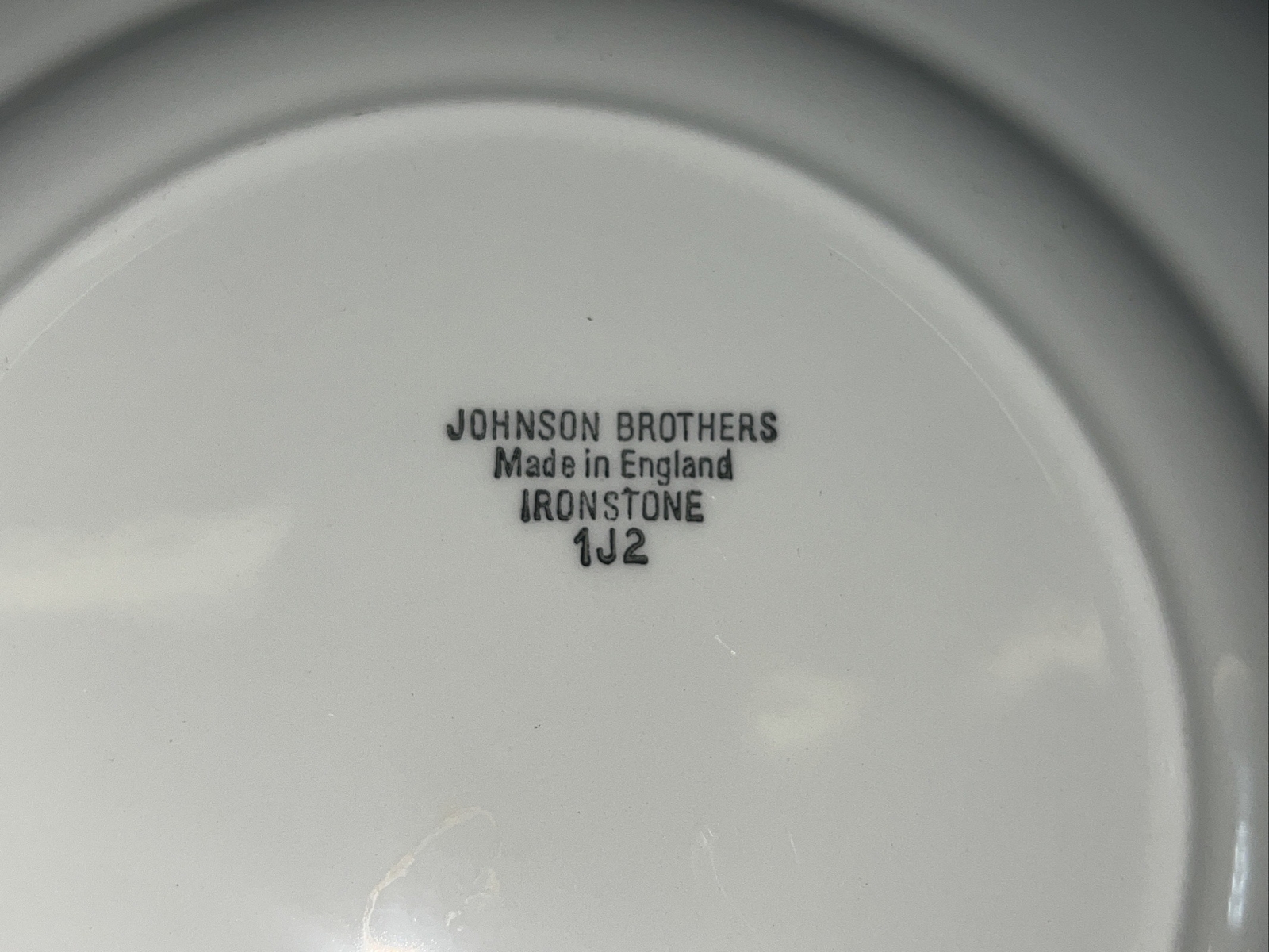 Johnson Bros Athena Dinner Plate 9 ¾” White Ribbed. eBay