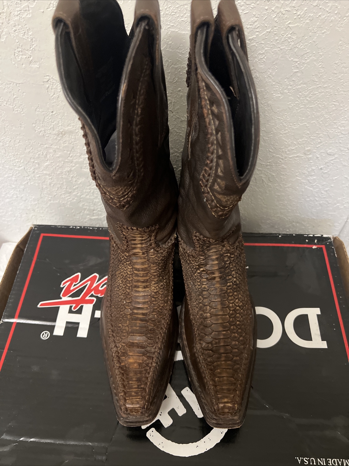 Python Cowboy Western Boots - Handmade Authentic … - image 3