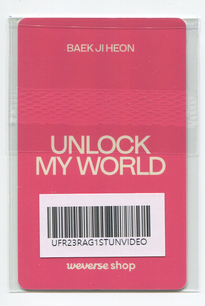 FROMIS_9 [ UNLOCK MY WORLD ] WEVERSE YES24 ALADIN KTOWN4U