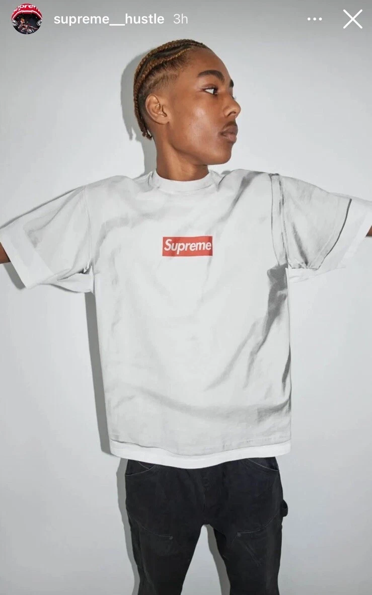 Size Small/S - Supreme MM6 Maison Margiela Box Logo TEE - IN HAND