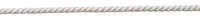 "Helles Weiß 3/16\" Dekoratives Seil Kordel First Snow [27 Yards]"