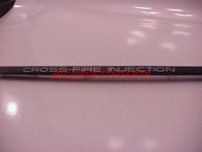 1984 Corvette Cross Fire Rh Fender Molding New Repro