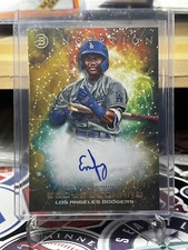 2022 Bowman Inception Eddys Leonard Primordial Prospects Auto Gold /50