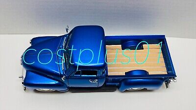 JADA DUB CITY 1953 CHEVY PICKUP TRUCK 1:24 BLUE MOON WHEELS