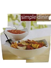 Simple Dining chip and dip set
