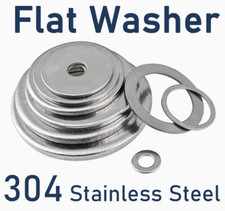 M10 ~ M36 Spacer 304 Stainless Steel Flat Washer M12 M14 M16 M18 M20 M22 M24 M27