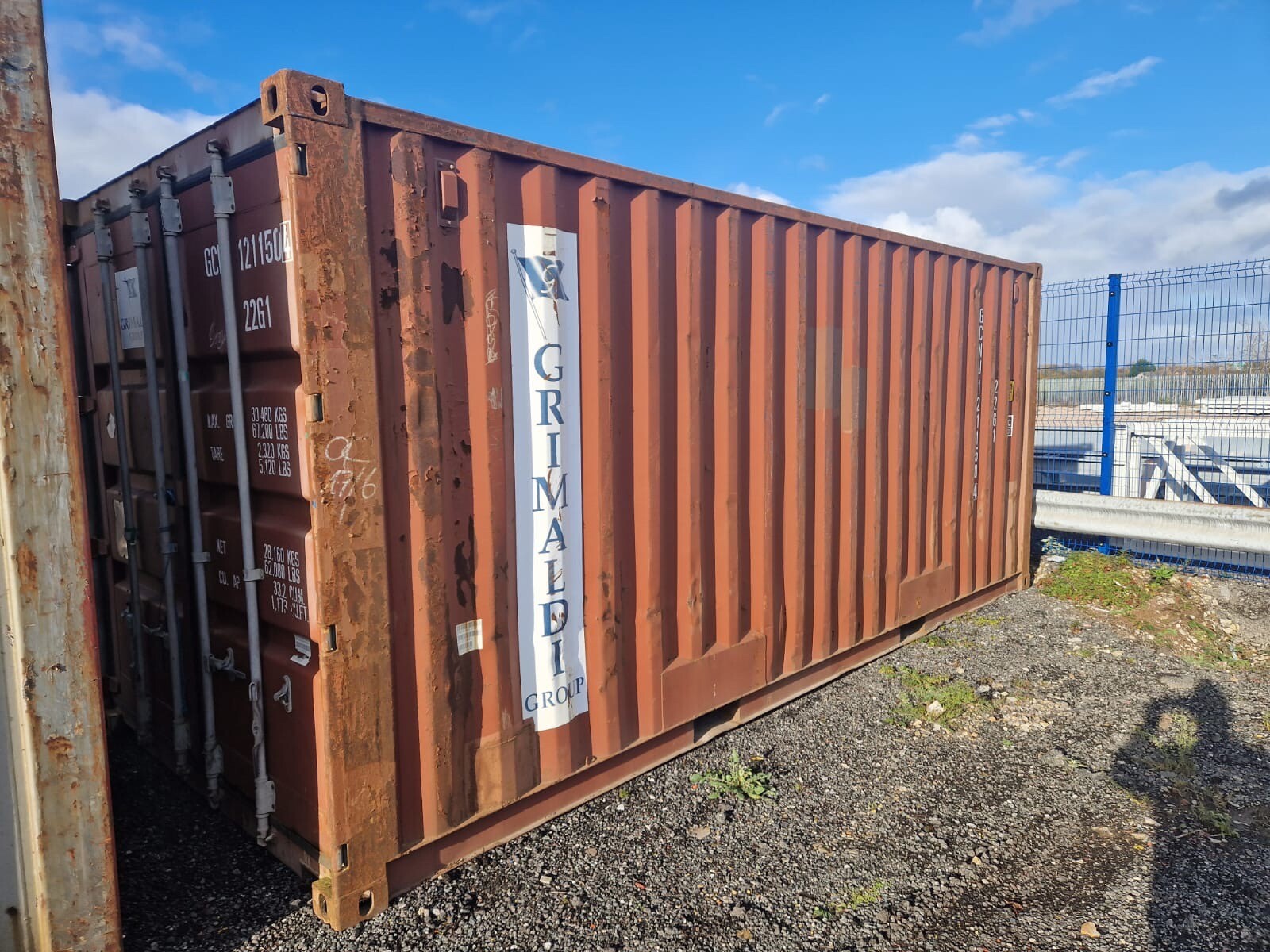 20ft x 8ft Shipping Container Ex Cargo Sandycroft Chester eBay