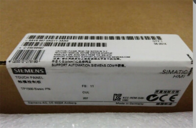 6AV6647-0AG11-3AX0 SIMATIC HMI TP1500 Basic Color PN, Basic Panel