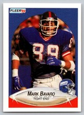 1990 Fleer - #64 Mark Bavaro