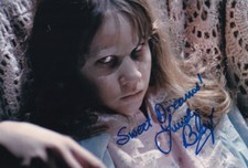 LINDA BLAIR signed Autogramm 20x30cm THE EXORCIST in Person autograph COA