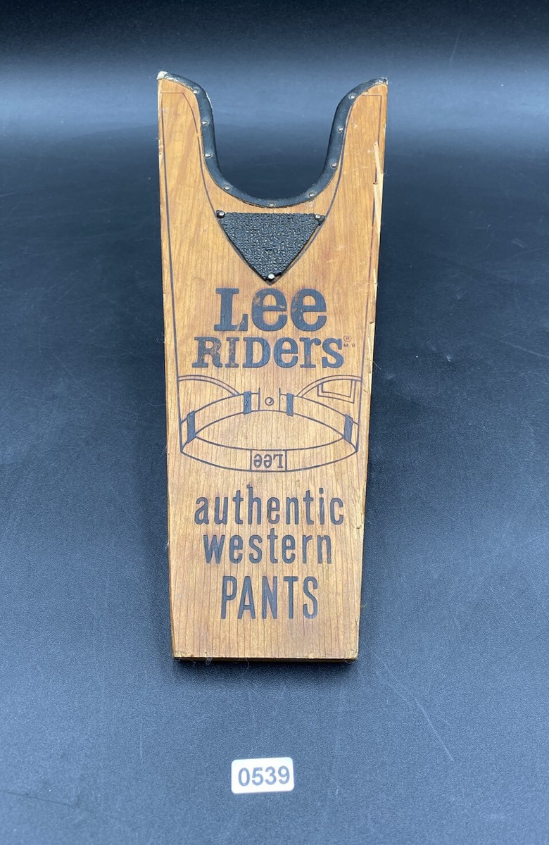 Lee Riders Vintage Advertising Cowboy Jeans Boot Jack Collectibl