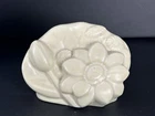 Vintage Rookwood Pottery Flower Ivory Cream Ceramic Floral Bookend 1936 Unique
