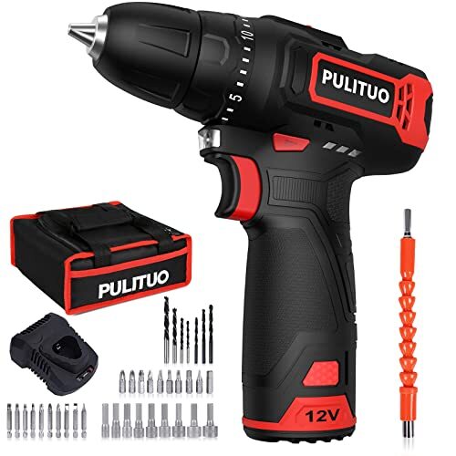 PULITUO 12V Cordless Drill Power 