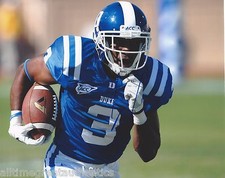 DUKE BLUE DEVILS JAMISON CROWDER SIGNED 8X10 PHOTO W/COA 2015 NFL DRAFT